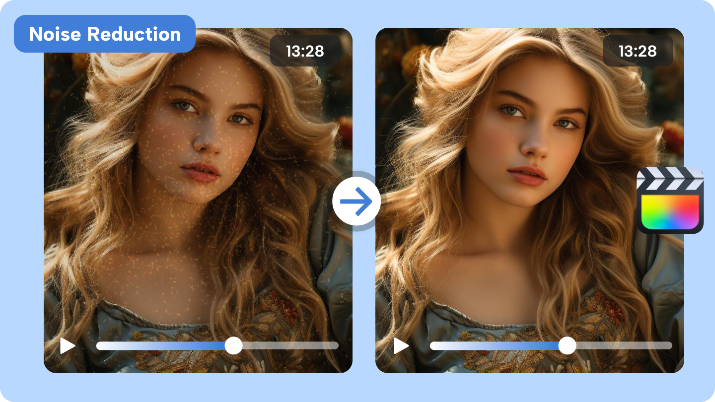 Rauschunterdrückung Endschnitt pro
