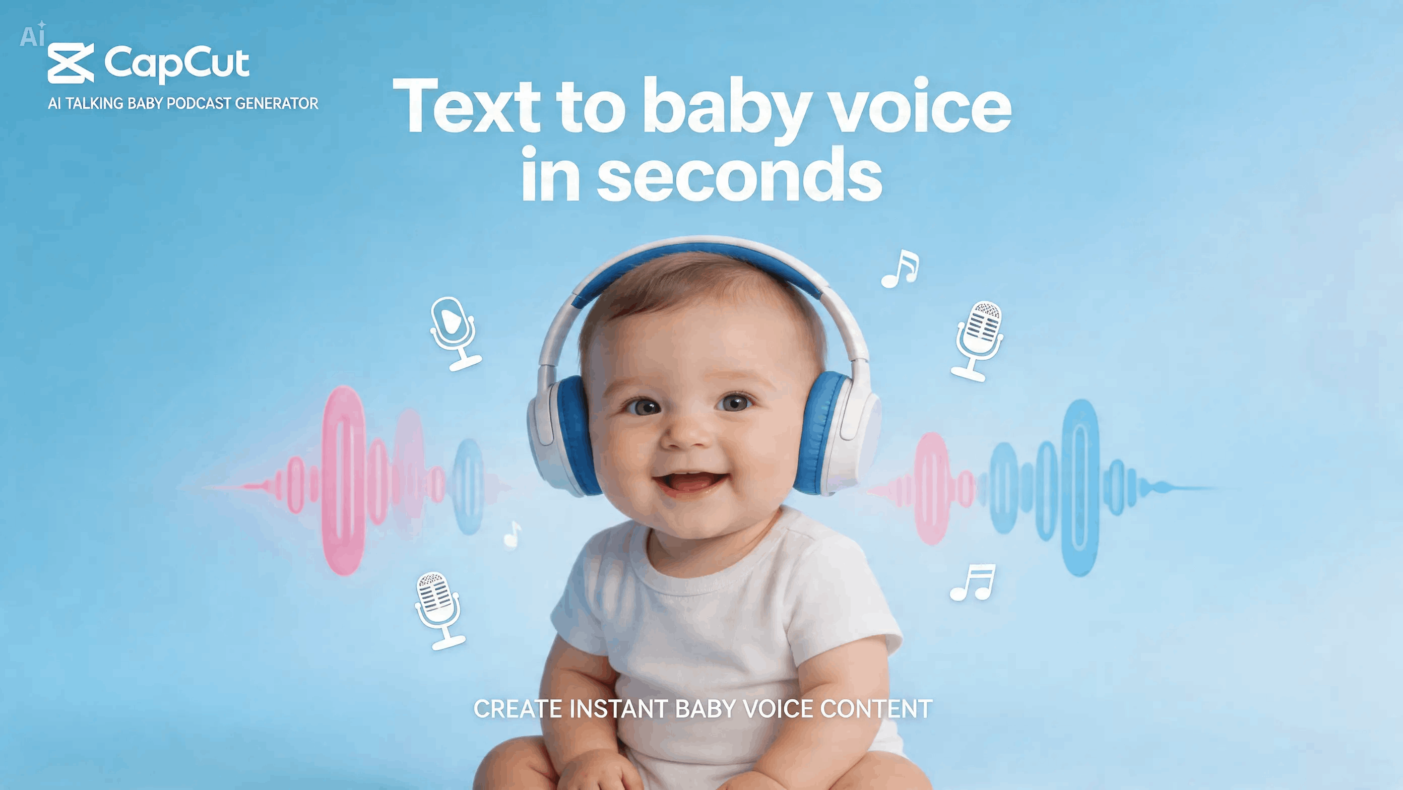 Text to baby voice in seconds