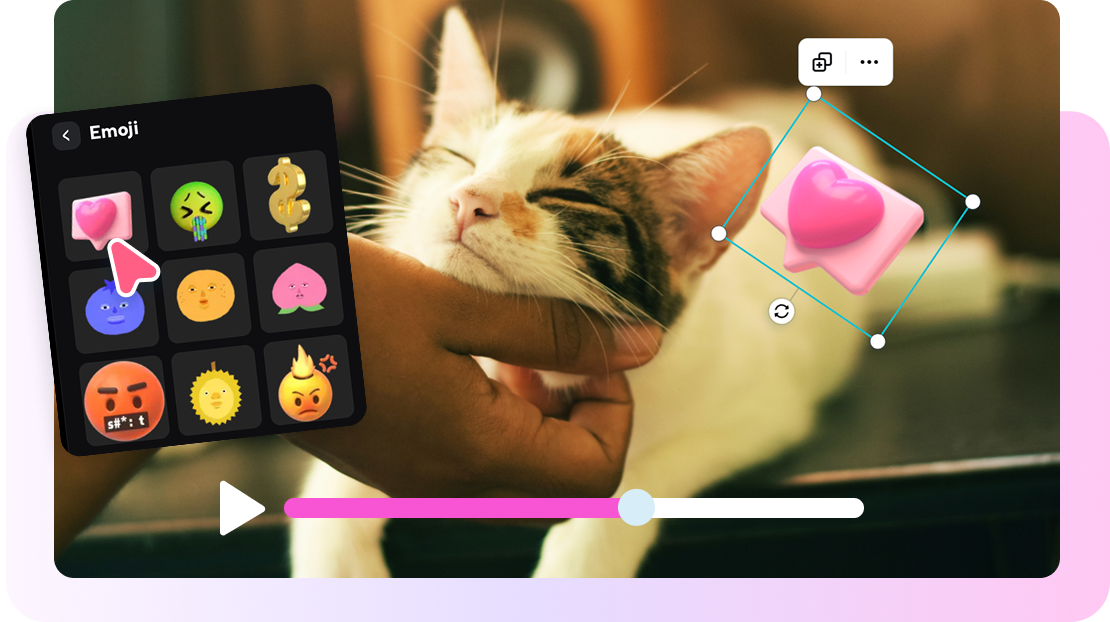 Add your creative touch with robust editing tools