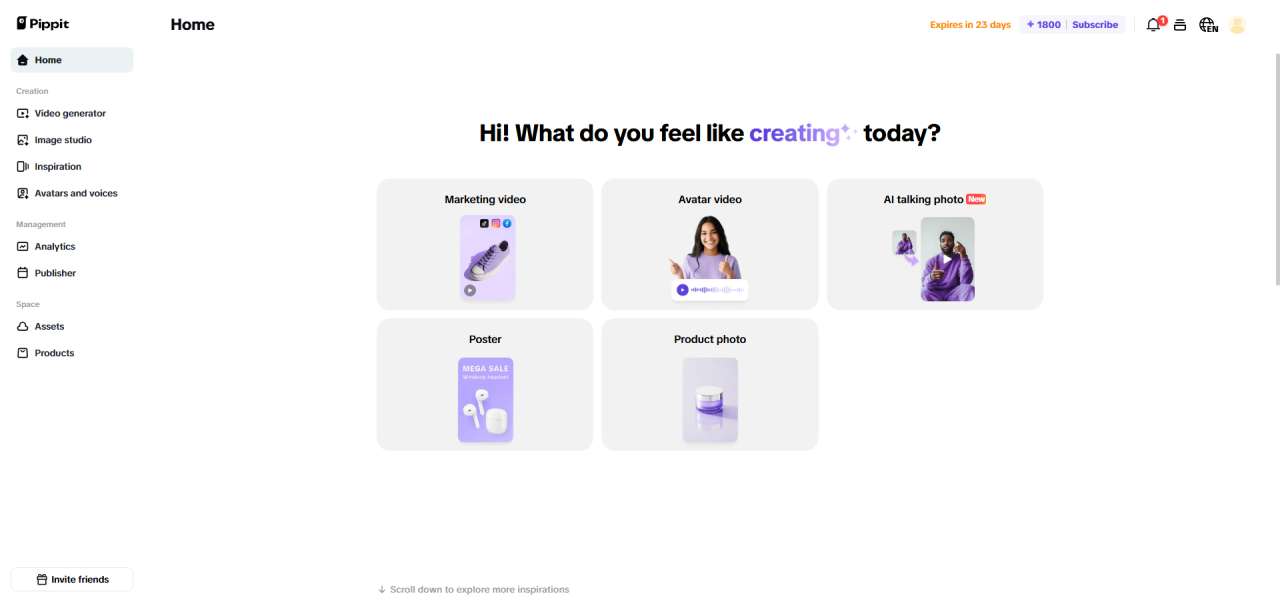 Pippit's homepage