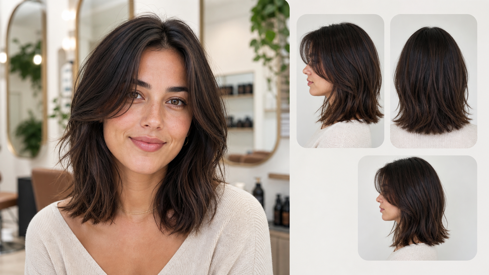 AI Haircut Identifier example created for Dreamina