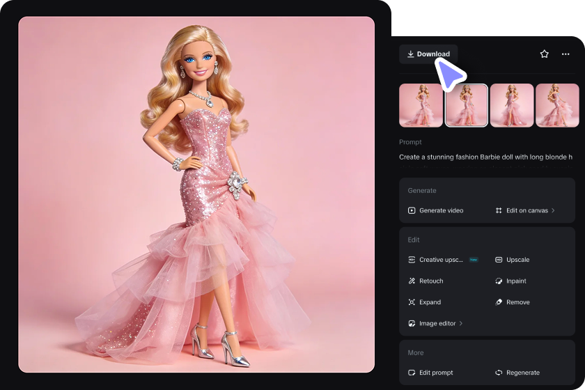 Pobierz swoją lalkę Barbie