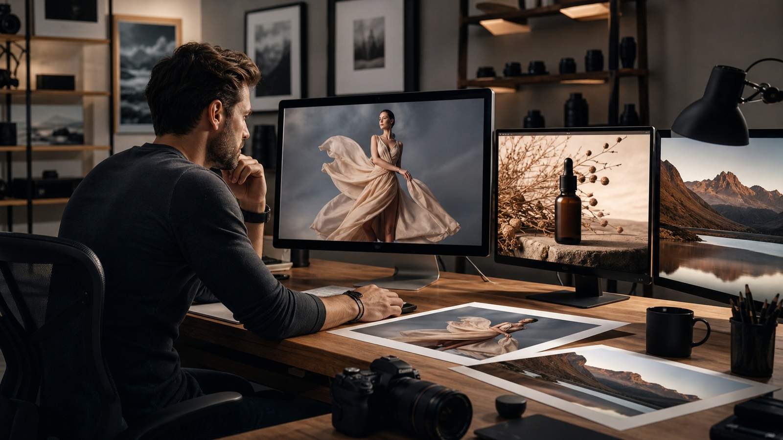 DaVinci Resolve Photo Editing Creative Assets example created for Dreamina