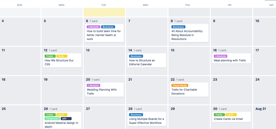 Set key dates and details
