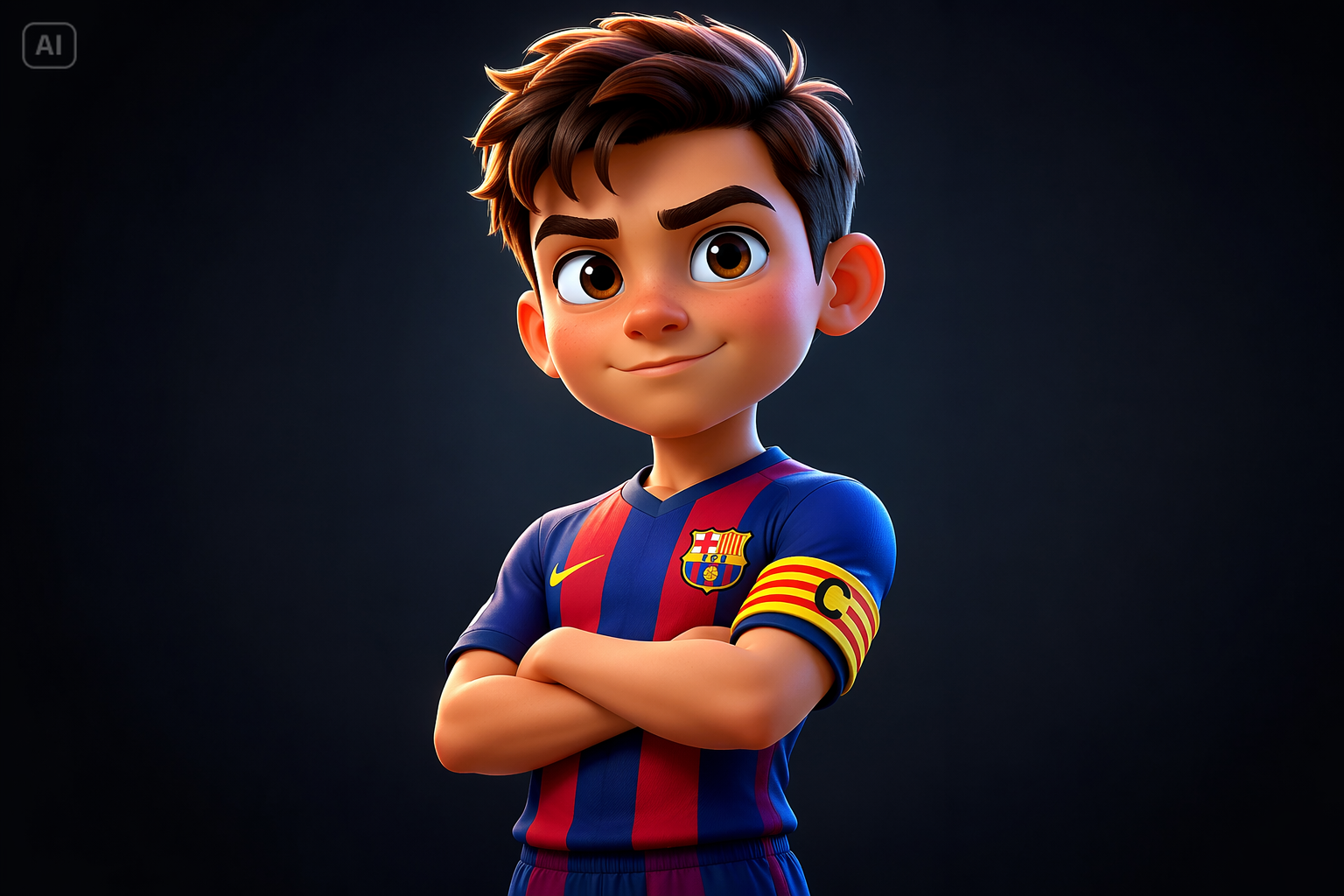 เครื่องกำเนิดอวตารฟุตบอล AI จากพรอมต์ภาพถ่าย