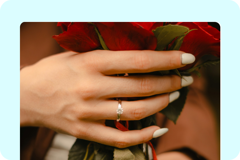 Custom ring design visual mockup