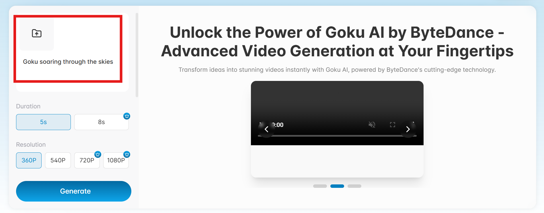 Geben Sie eine Eingabeaufforderung ein oder laden Sie ein Bild hoch