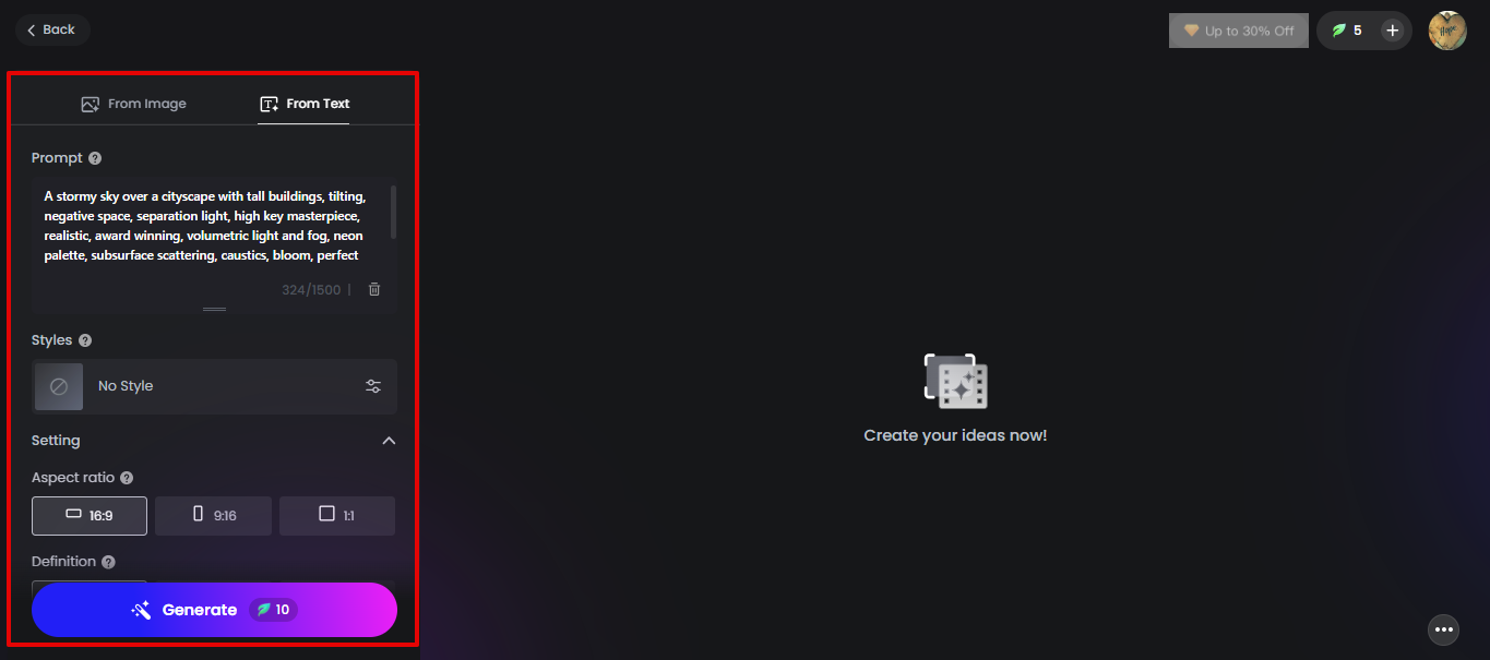 Fotor AI วิดีโอคอนเทนต์ครีเอเตอร์