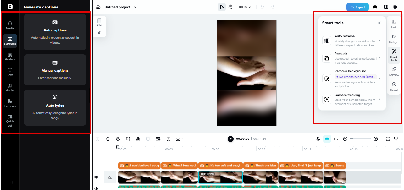 Pippit video editor