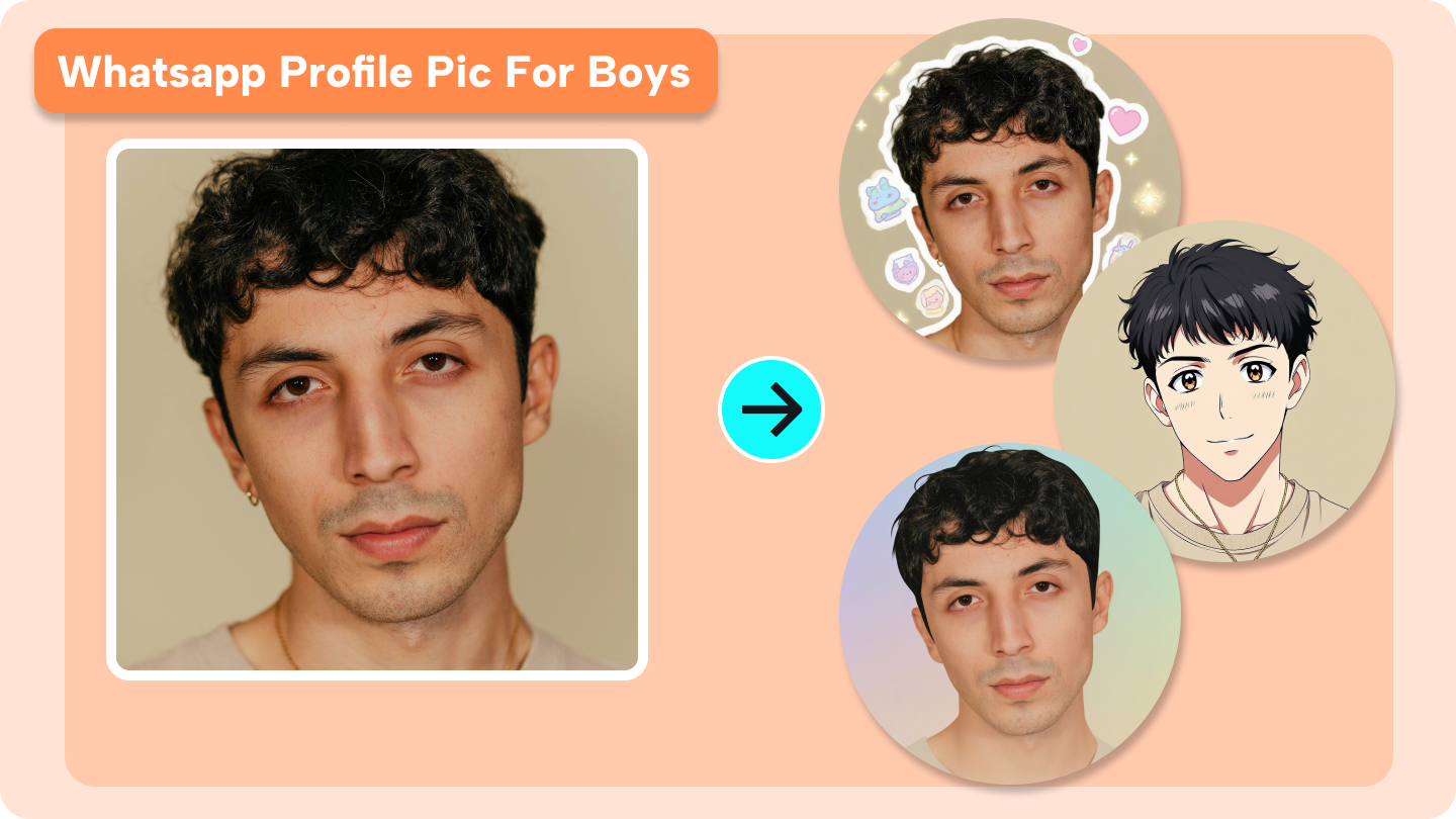 Erkekler için WhatsApp profil fotoğrafı