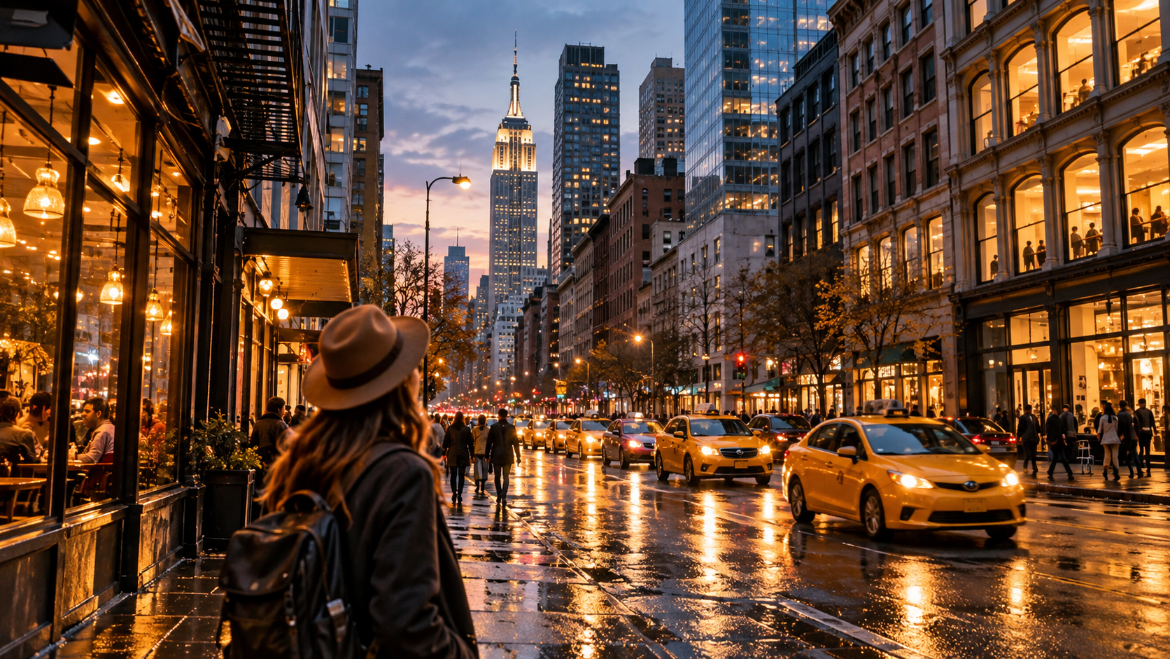 an original New York city portrait reference prompt result