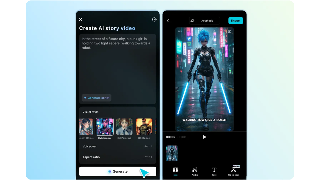 Generate your AI story video