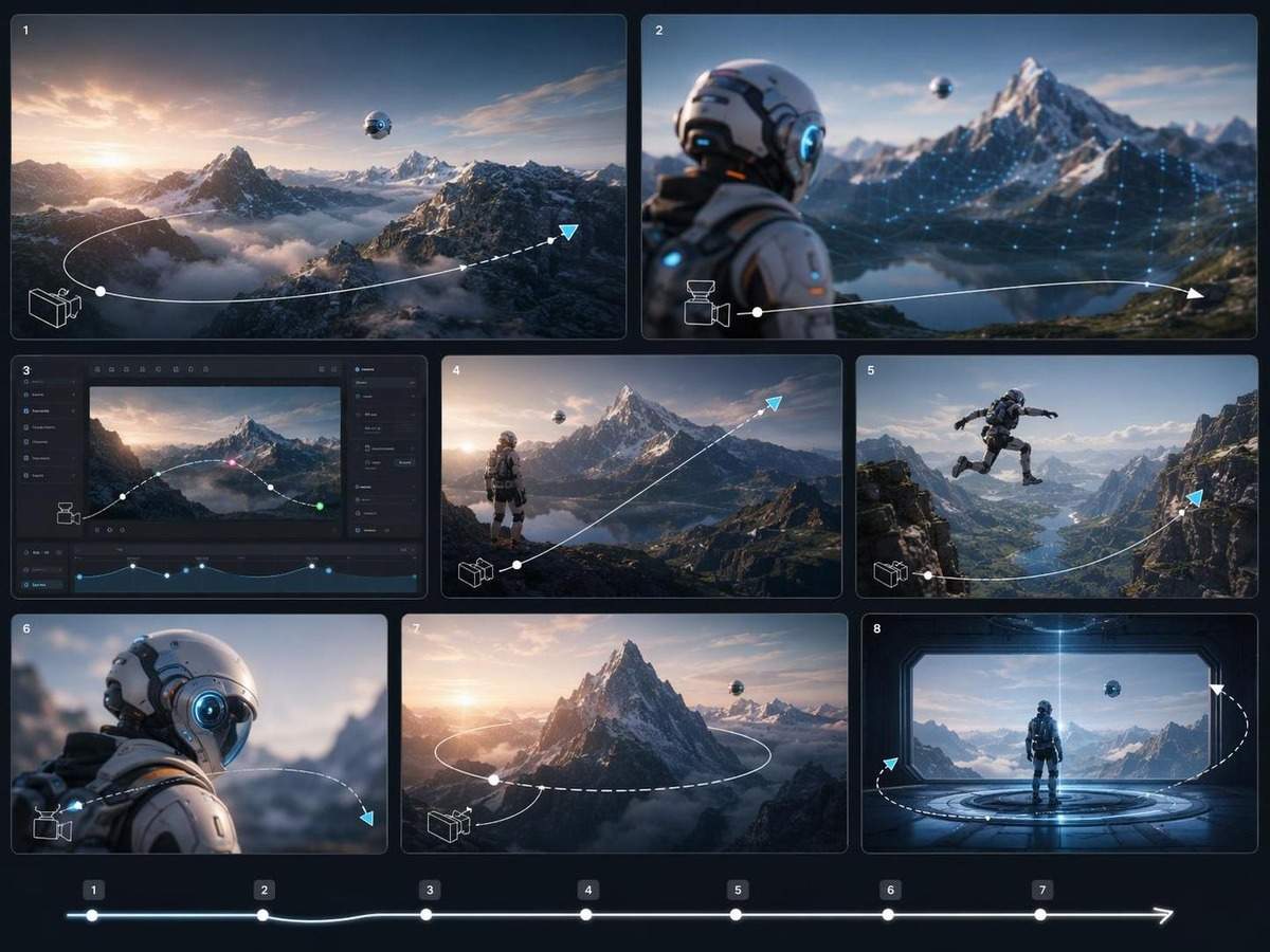product demo motion control AI prompt cover 3 in 4:3
