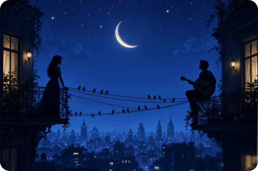 Personalize visuals with silhouettes