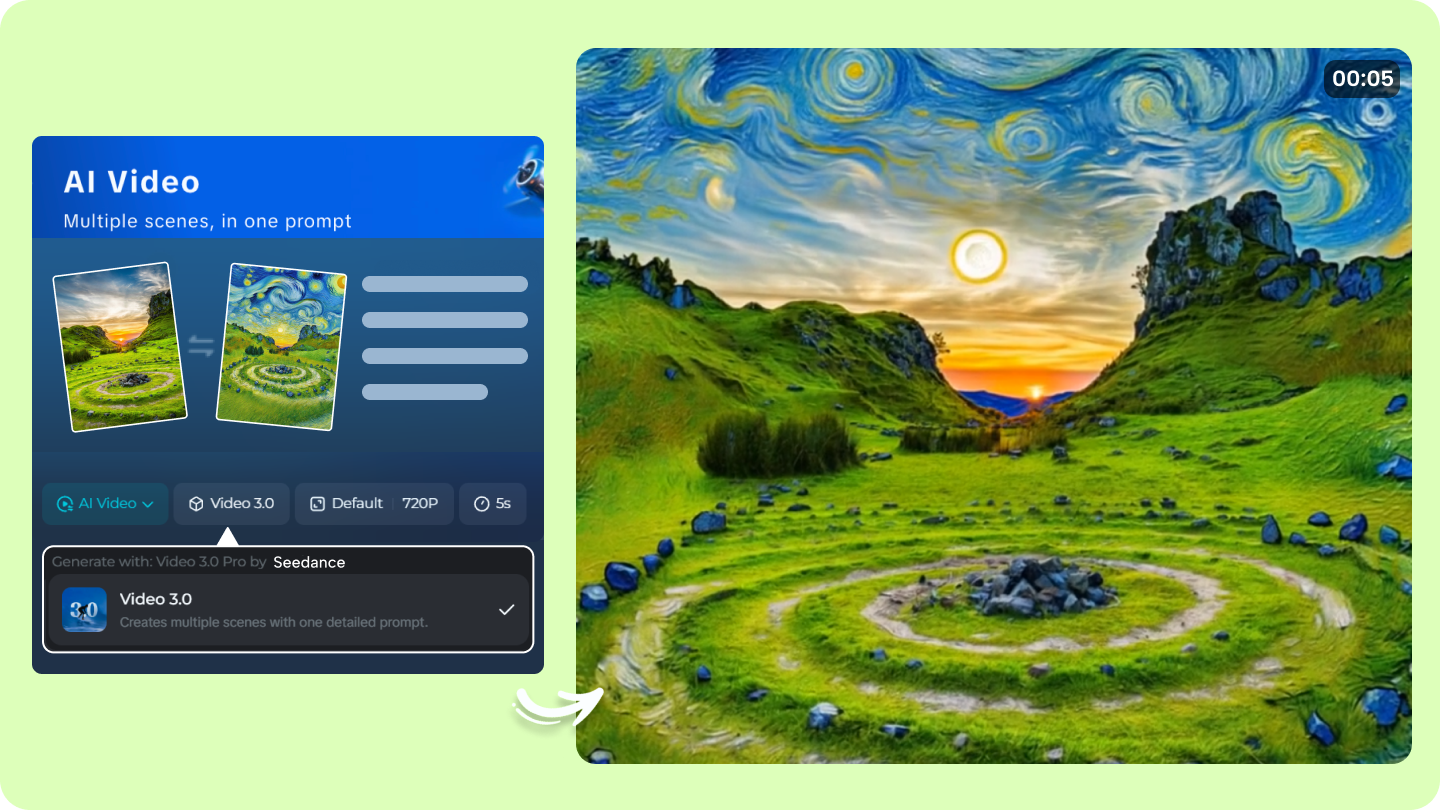 van gogh style