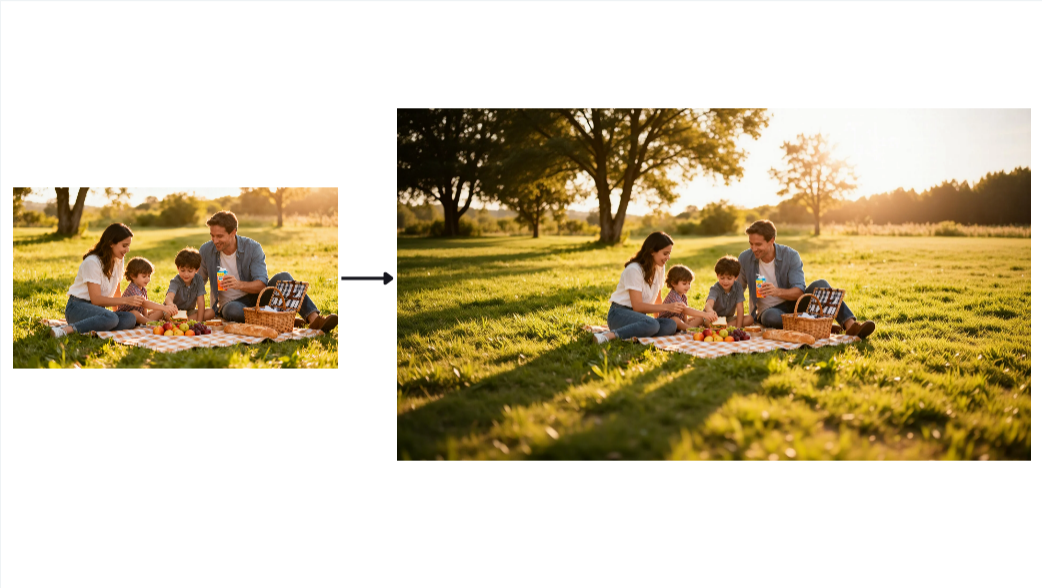 คุณสมบัติการขยายโดย Dreamina