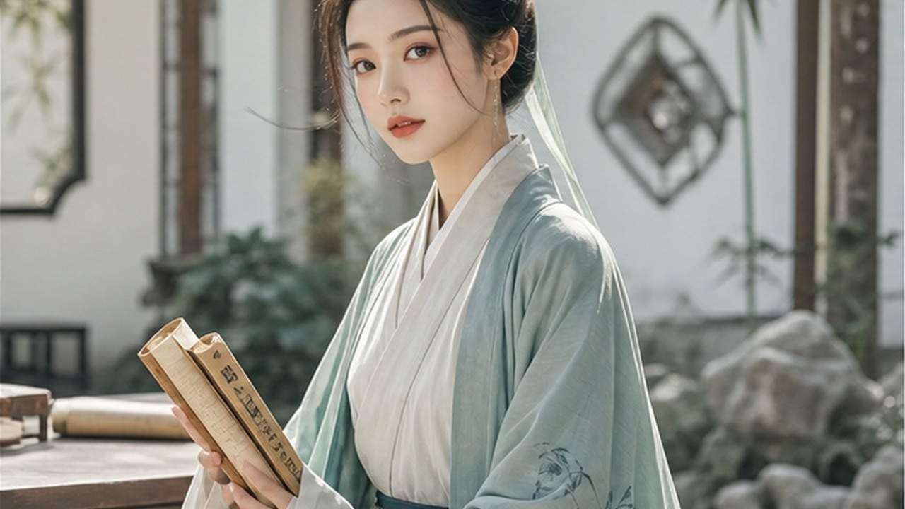 AI Hanfu Effect prompt result 2
