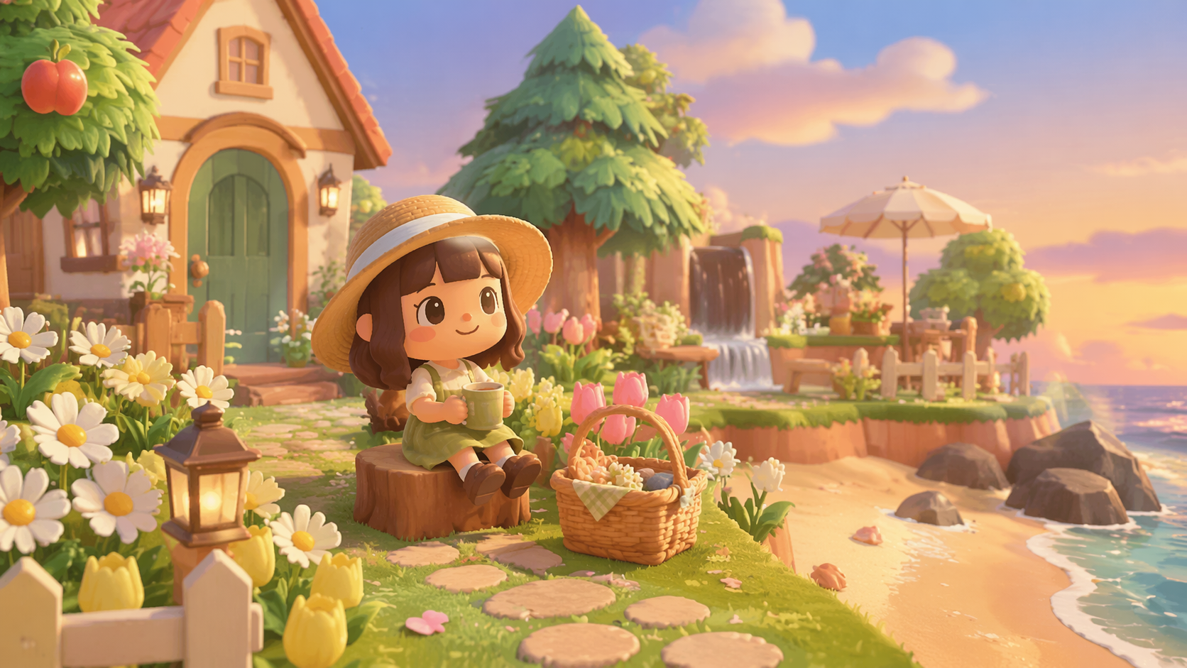 Dreaminaどうぶつの森フィルタプロンプトの例2: Studioどうぶつの森Filter Look
