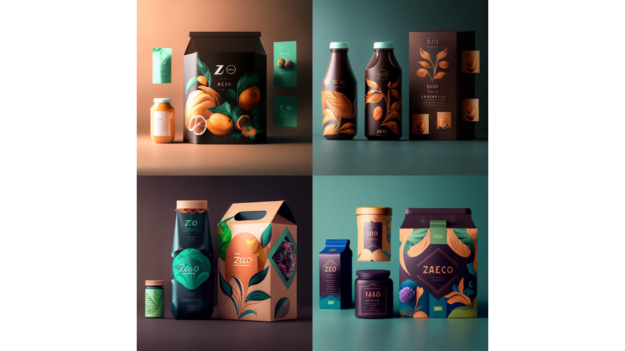 AI packaging design