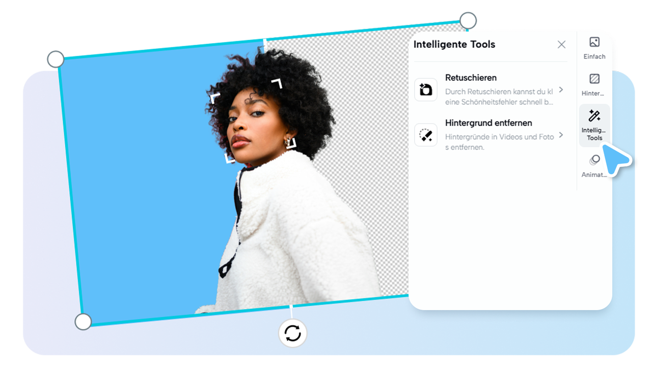 Erweiterte KI-Tools zur Videobearbeitung