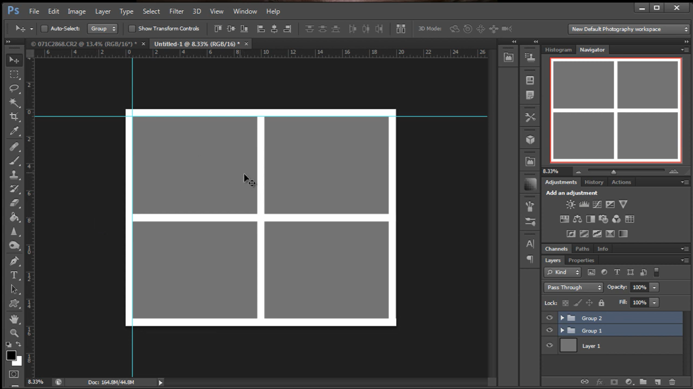 Create placeholders for frames