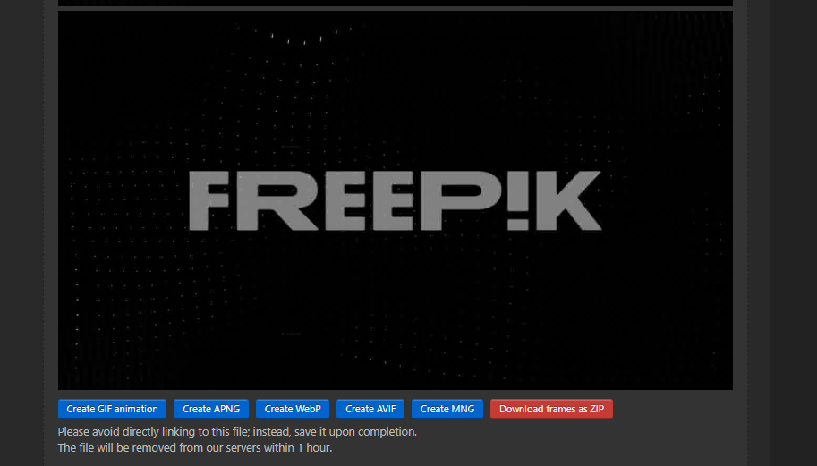 Save Image Sequence as a ZIP file