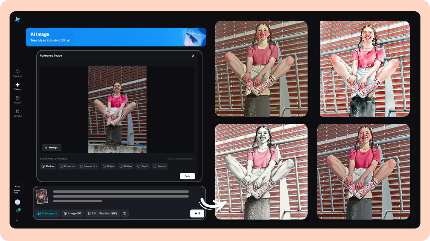 Image to AI Art
