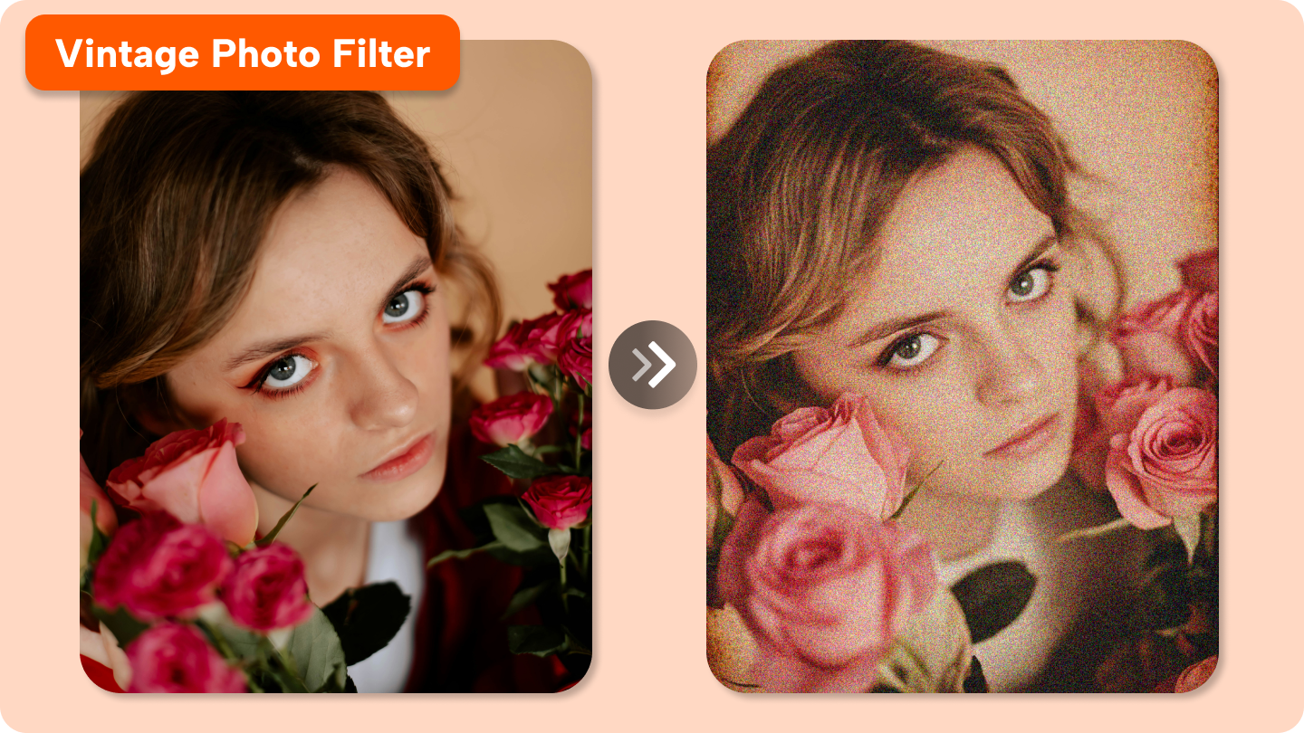 vintage photo filter