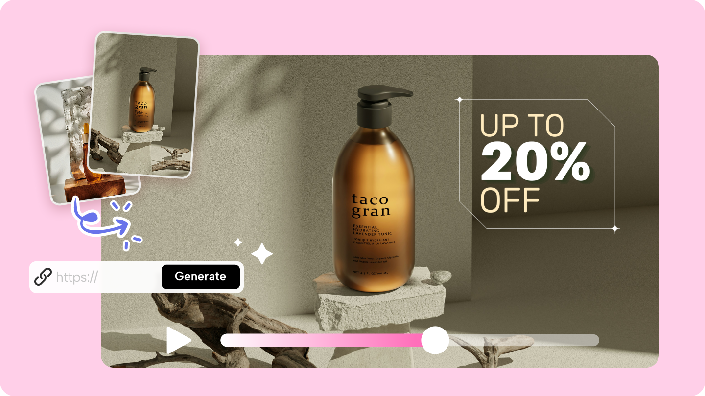 Генератор видео из ссылок