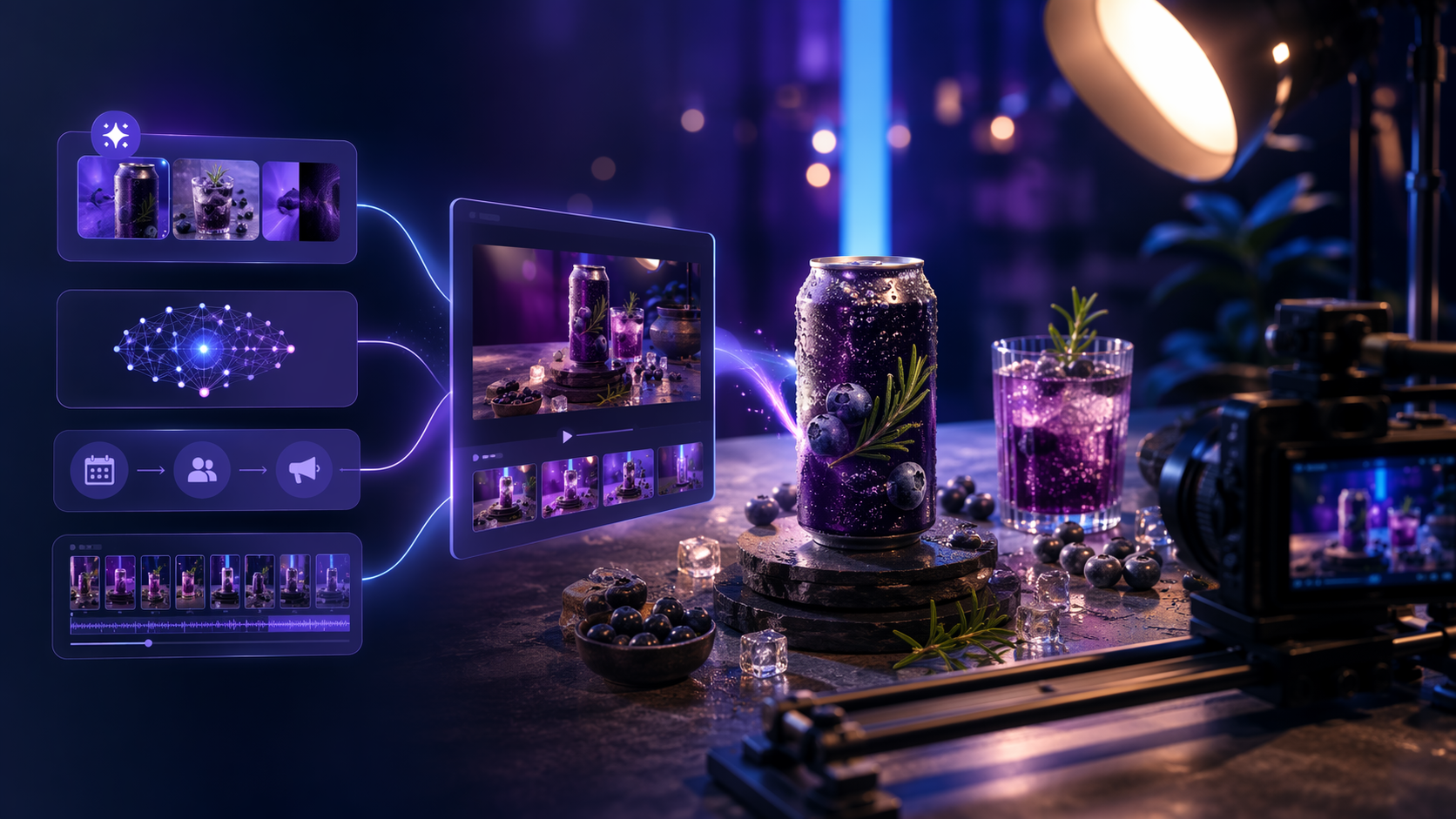 AI Event Promo Video premium AI social video workflow visual for Pippit creators
