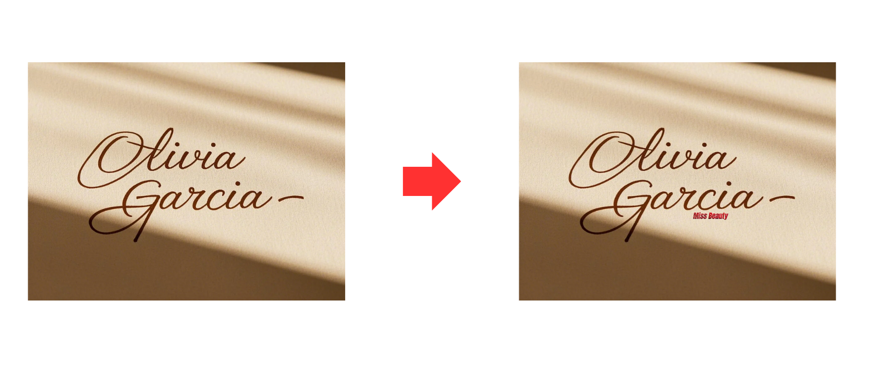 AI text effects