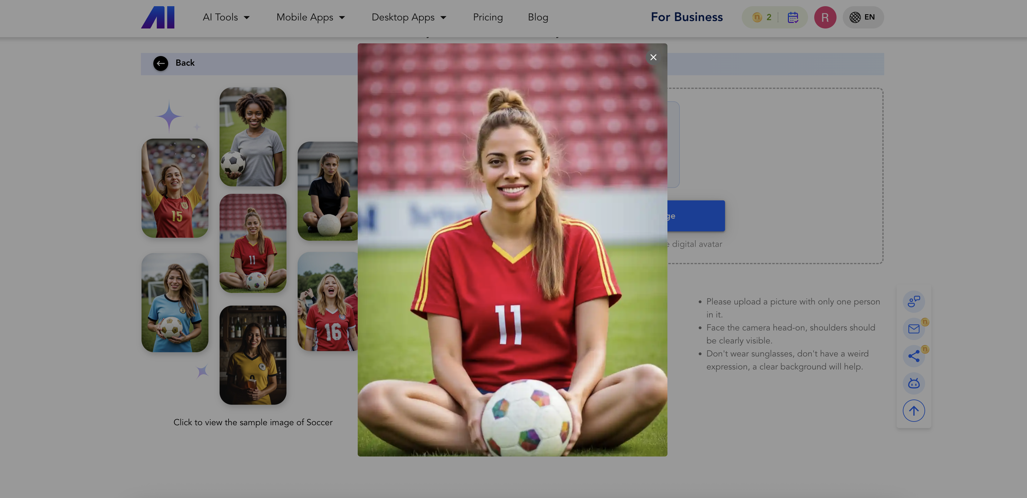 Nero free avatar generator