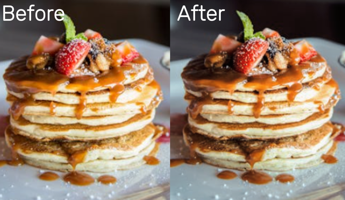 Best filters for food photos