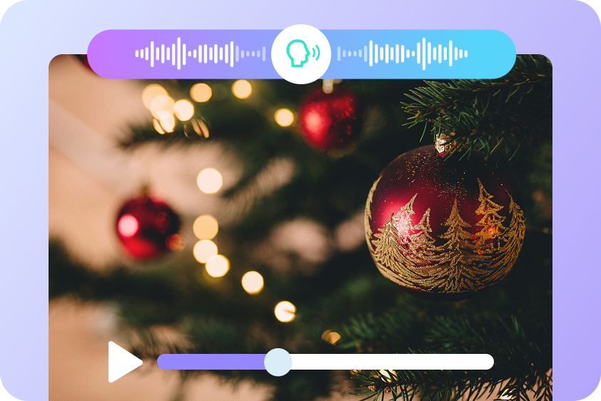 Personalized greeting message from audio
