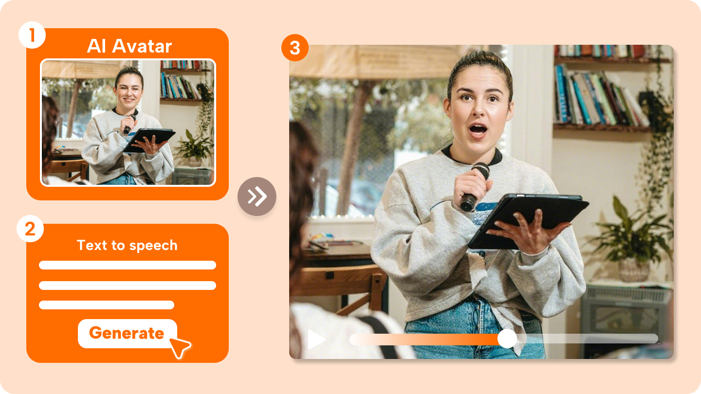criar uma apresentação em vídeo