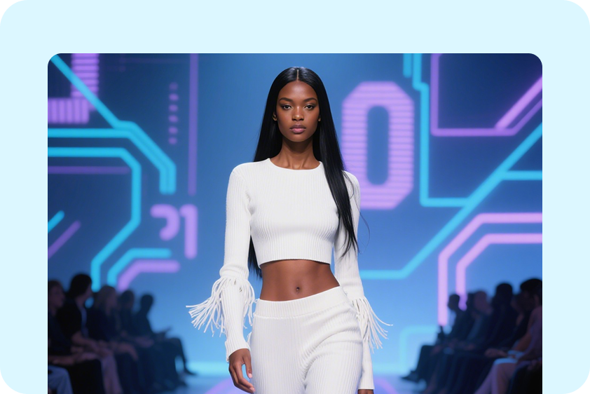 AI fashion lookbook