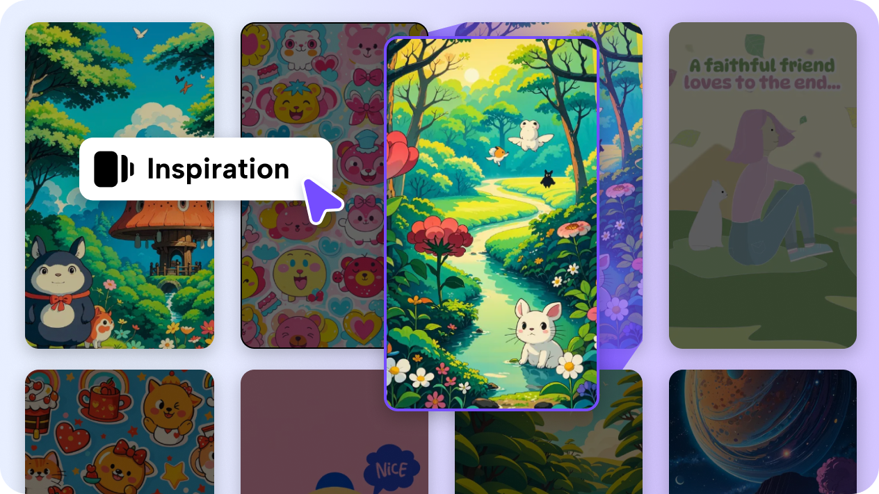 fairy tale cartoon image templates