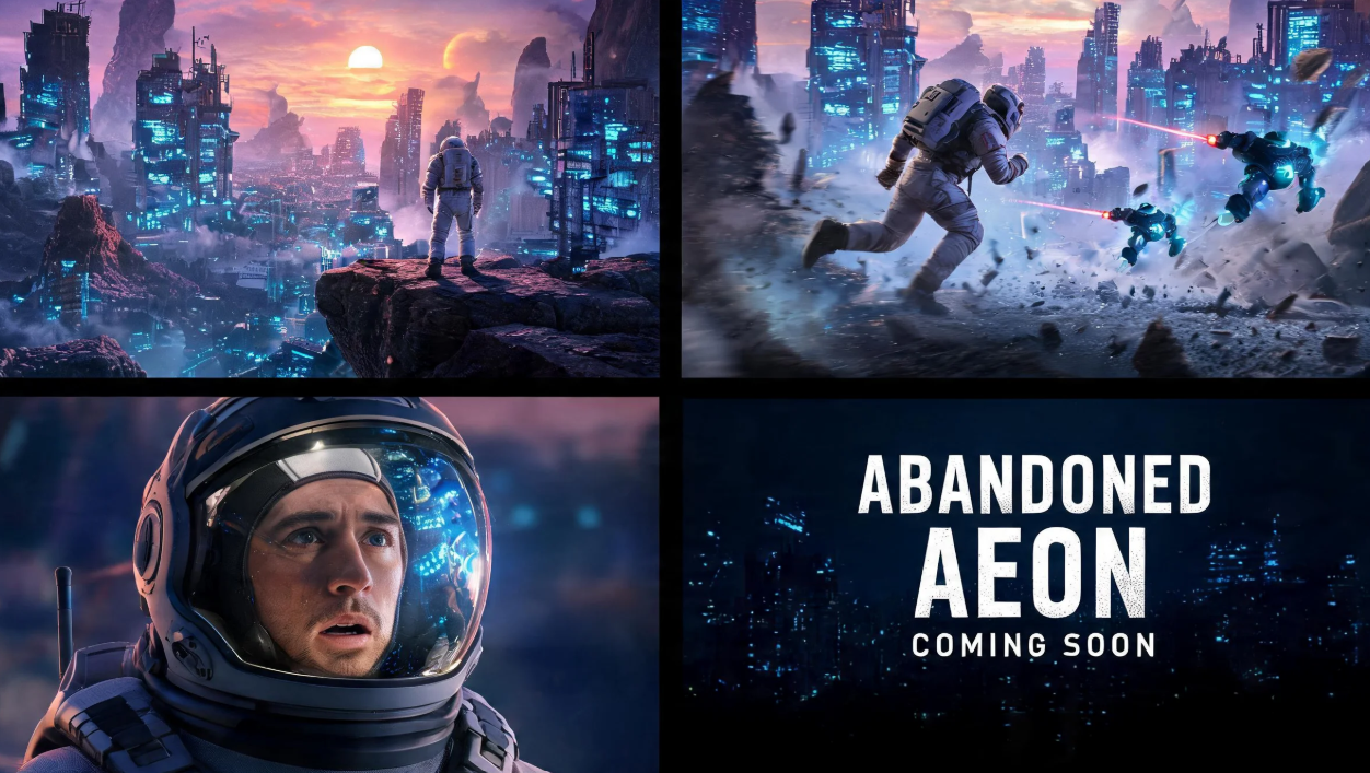 Movie trailer concepts video visual