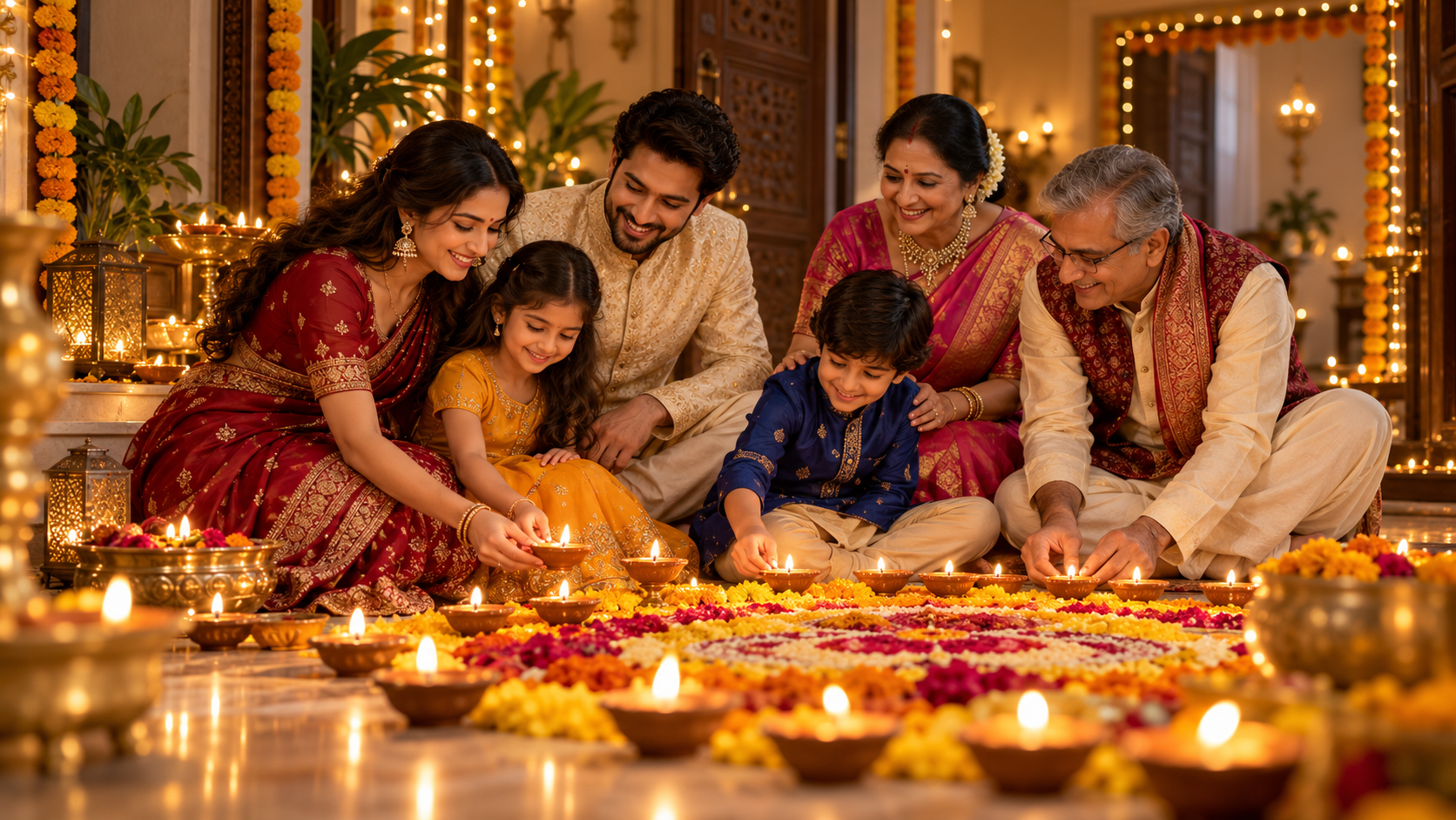 พรอมต์แก้ไขภาพ Diwali AI: ทิศทางสำรอง