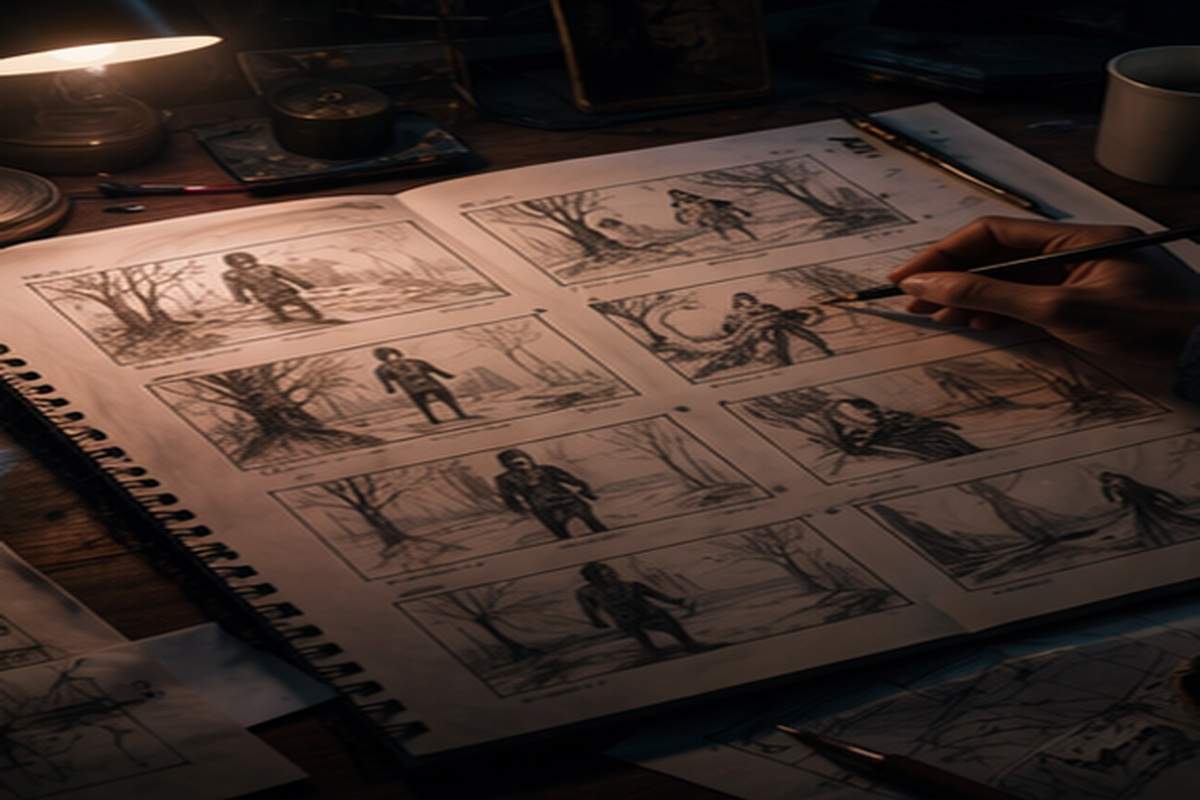 Horror Story Video Refine the output topic-relevant visual
