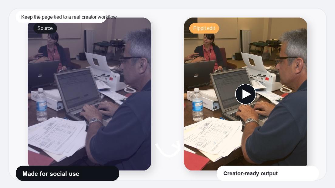 Immagine realistica del creatore di video di routine del calendario interattivo per mantenere la pagina legata a un vero flusso di lavoro del creatore.