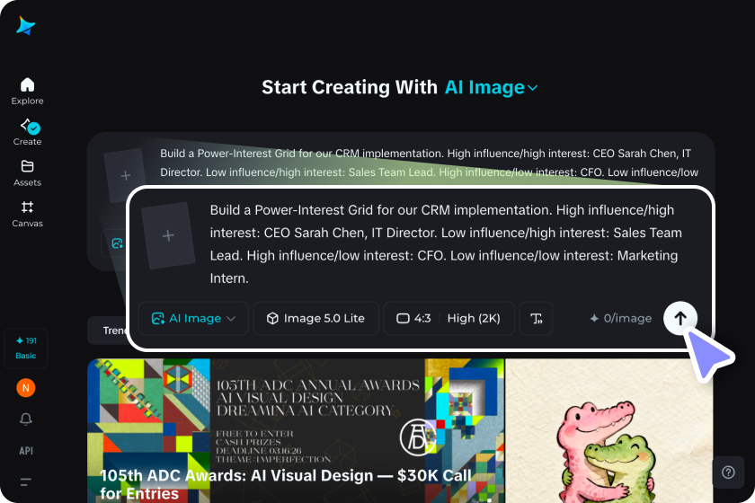 อธิบายผู้มีส่วนได้เสียในโครงการและประเภทแมทริกซ์ของคุณ