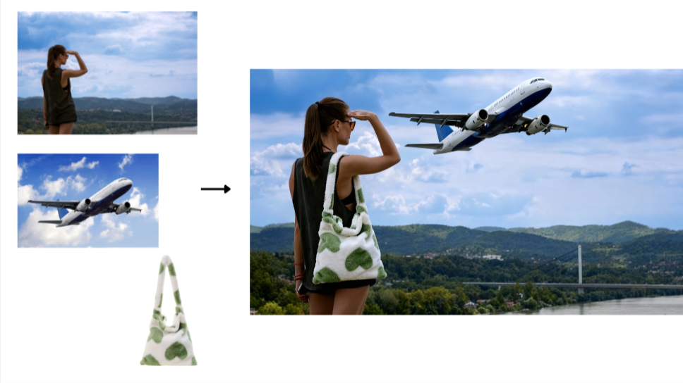 Fitur fusi gambar multi di Dreamina