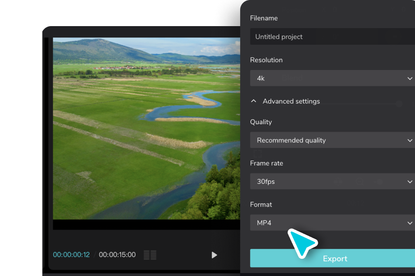 Étape 3 : Exporter ou télécharger les vidéos du drone
