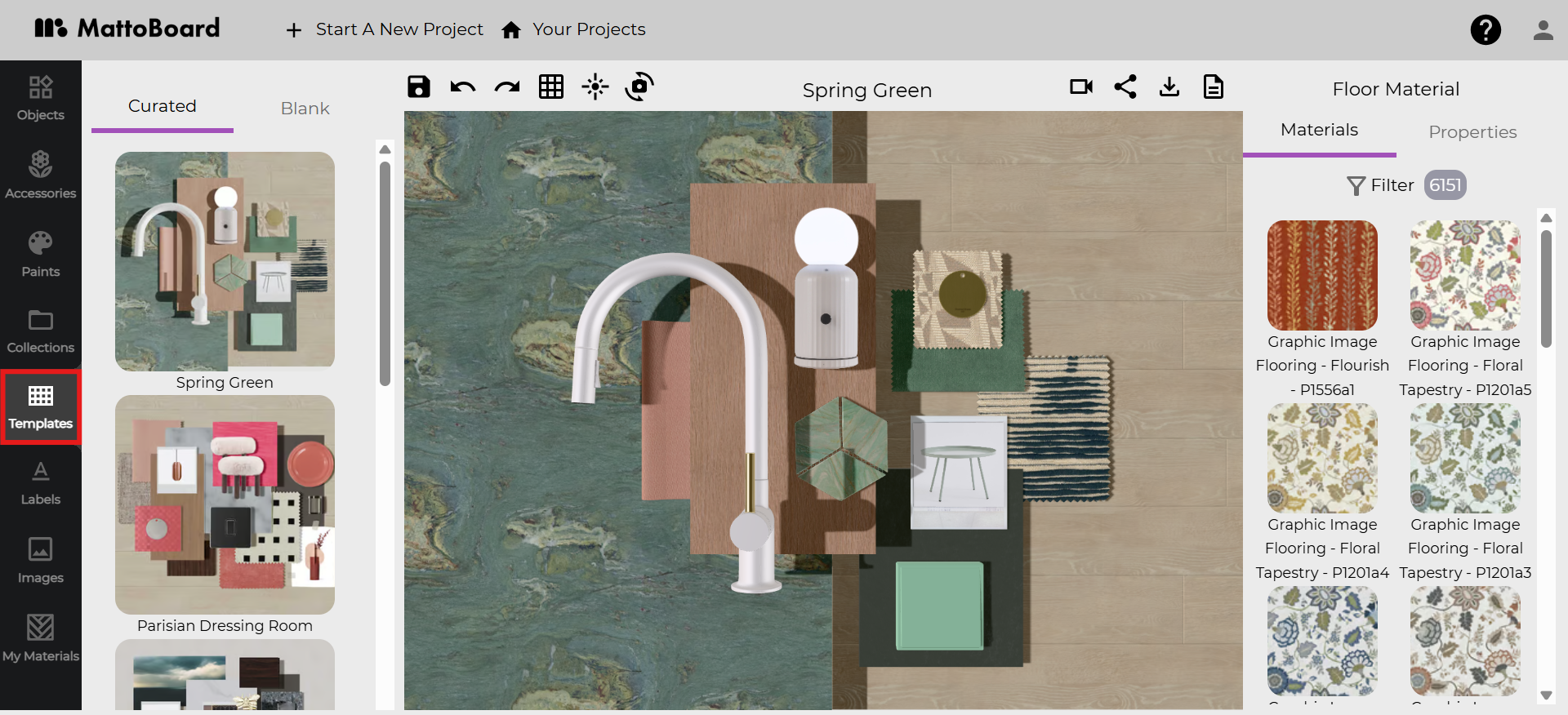 Wählen Sie eine Vorlage