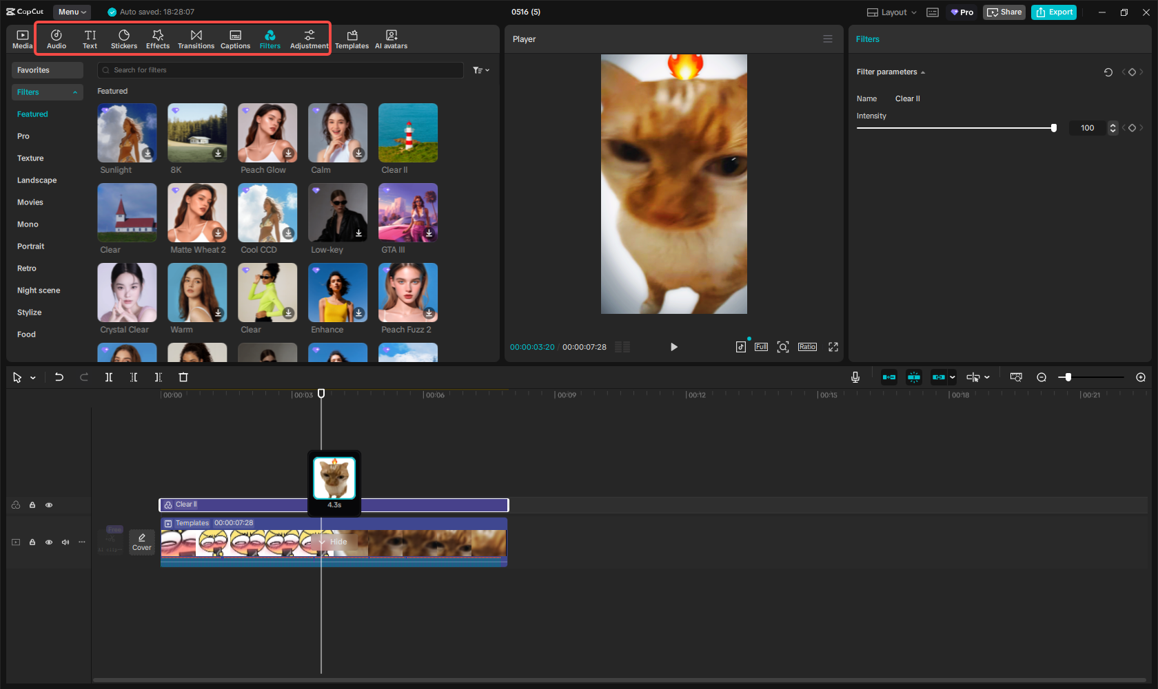 Refining and improving the emoji in CapCut