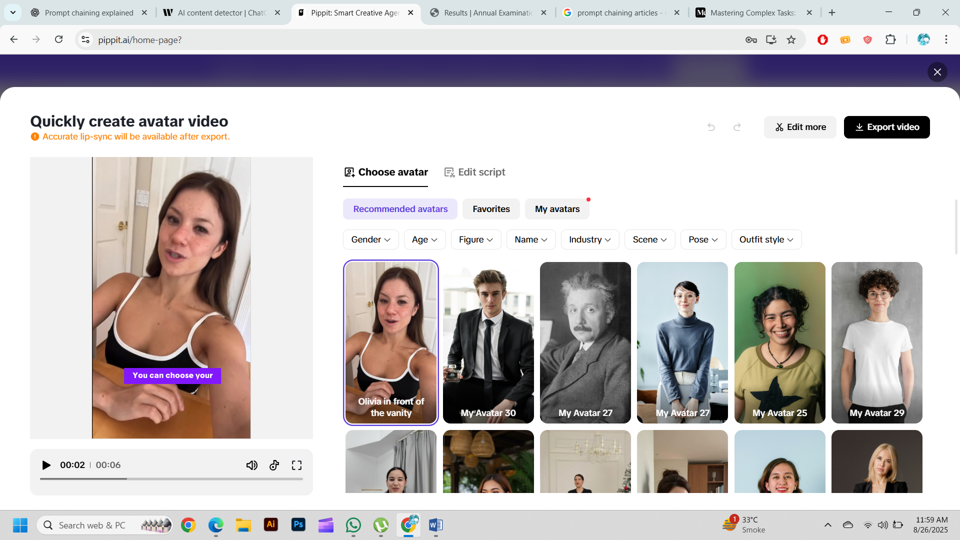 Gumawa ng mga personalisadong avatar