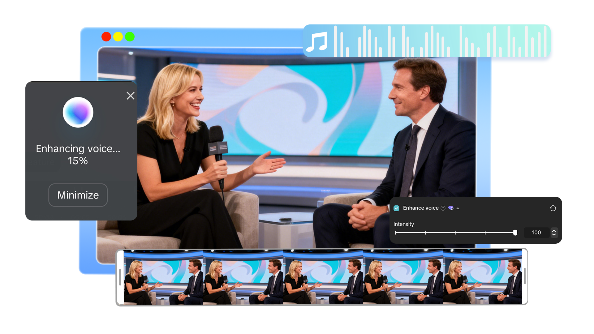 AI Audio Enhancers for Education Videos