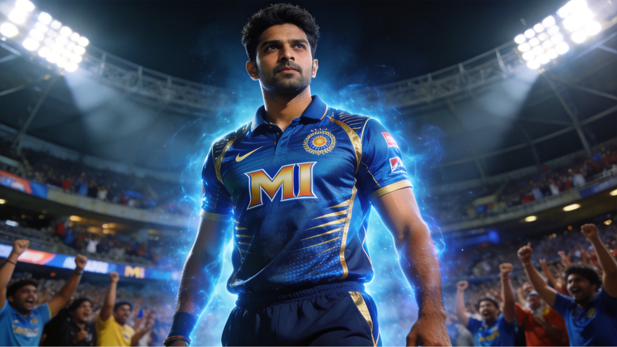 Purtați tricoul indienilor Mumbai cu detalii autentice