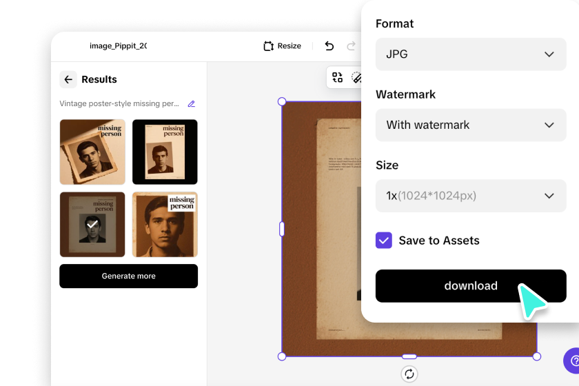 Download and edit more